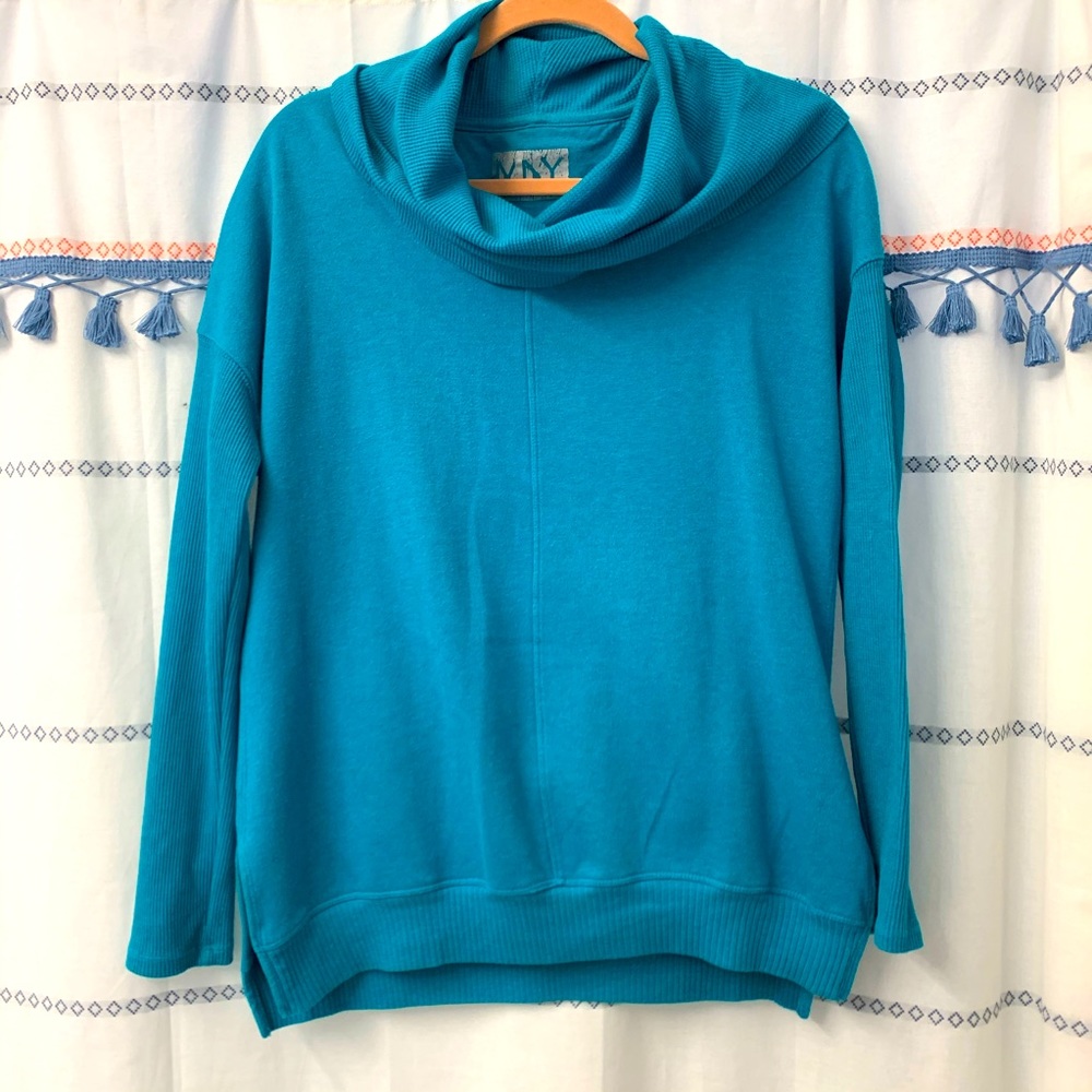 COWL NECK SWEATER